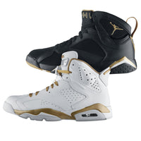 Air Jordan 7/6 Retro 'Golden Moments Pack' 535357-935