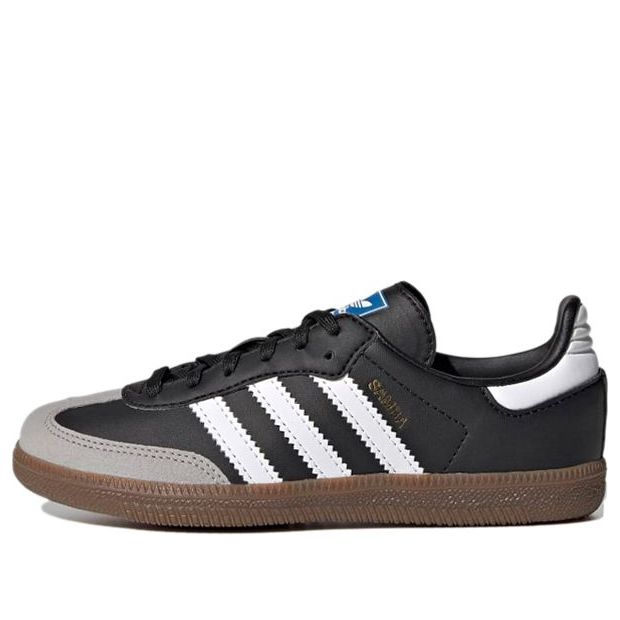 (PS) adidas Samba OG J 'Black White Gum' GZ8349