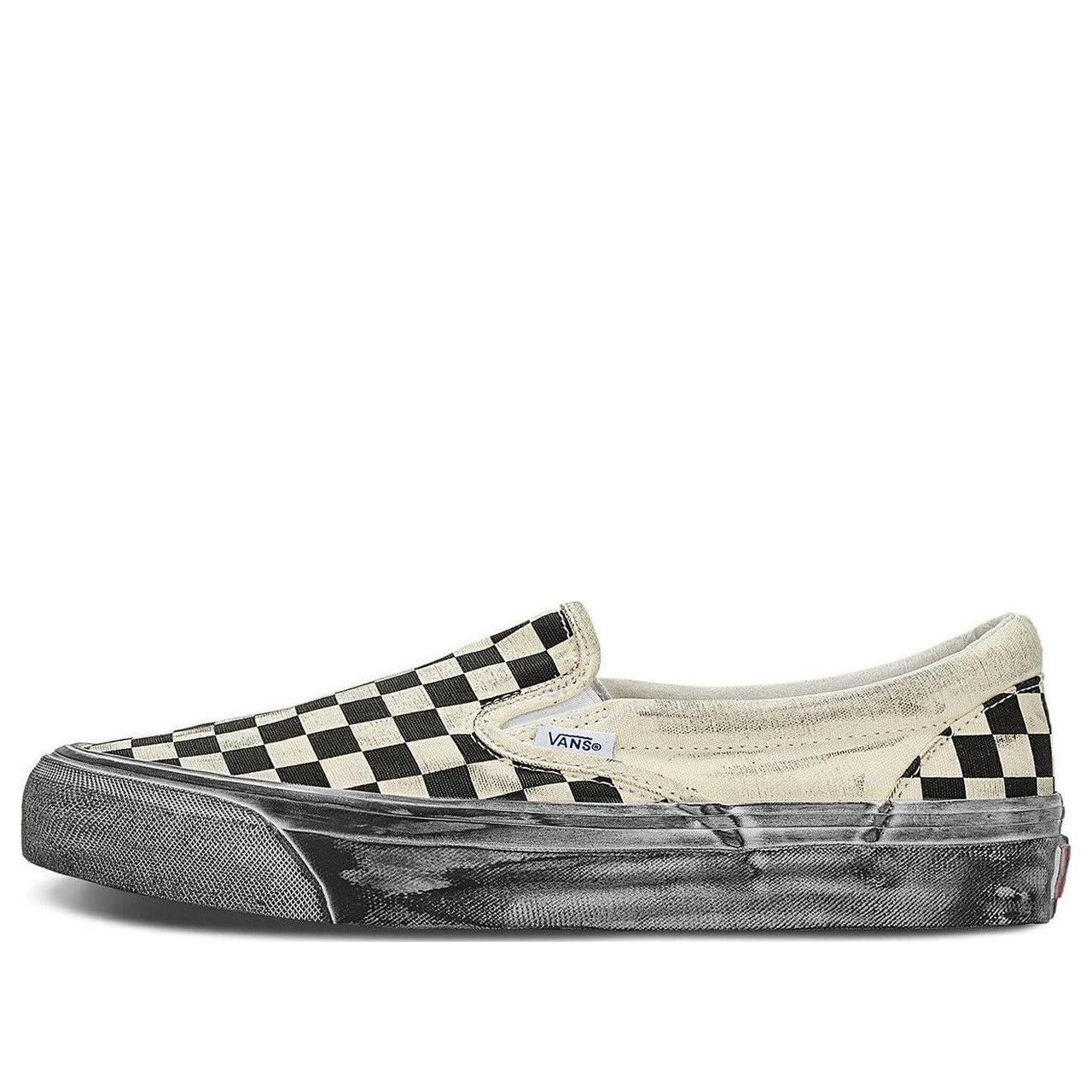 Vans OG Classic Slip-On LX 'Stressed - Black Checkerboard' VN0A32QNBKC