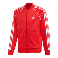 adidas originals Men's SST Track Jacket in Red FM3809