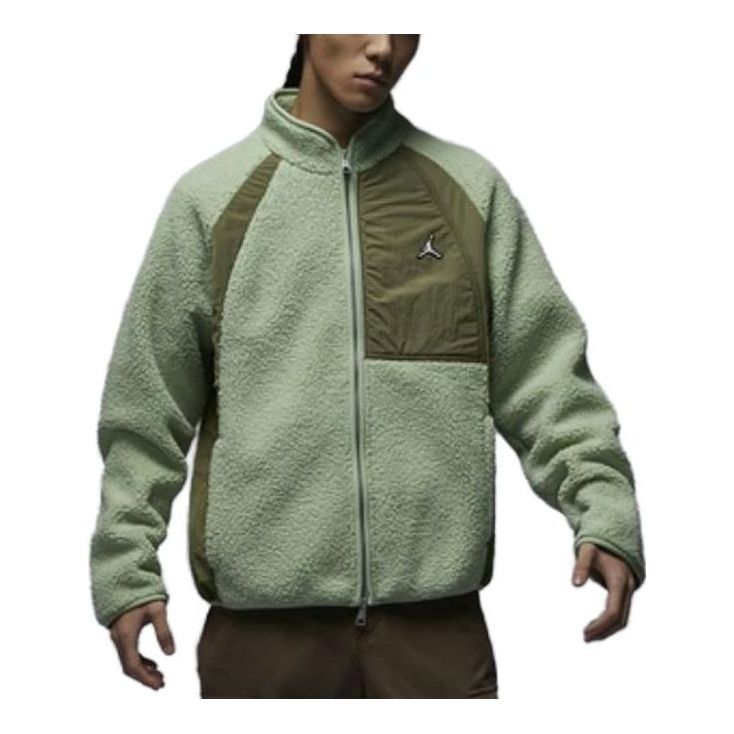 Air Jordan Sherpa Warm Jacket 'Green' FV8450-343