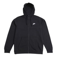 Nike Sportswear Hooded Fleece Jacket Men Black 804392-010