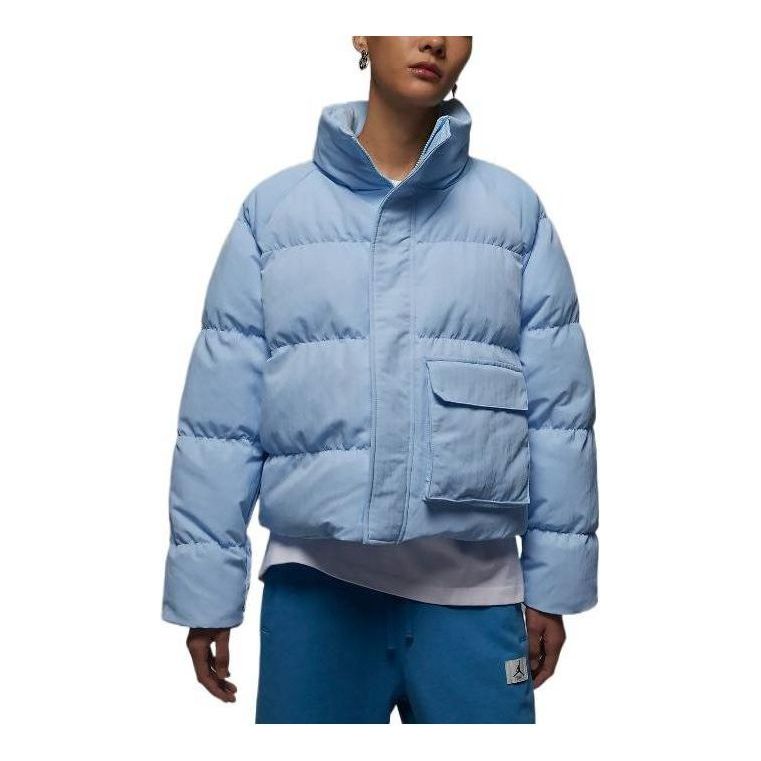 (WMNS) Air Jordan Flight Puffer Jacket 'Blue' DR0547-411
