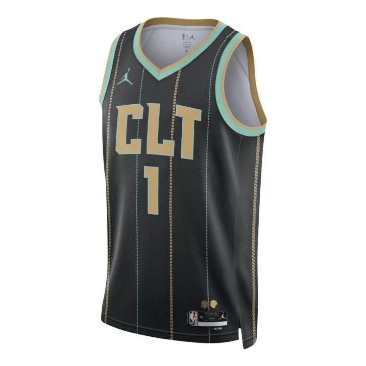 Air Jordan Dri-FIT NBA Charlotte Hornets Lamelo Ball City Edition 2022/23 Swingman Jersey DO9587-011