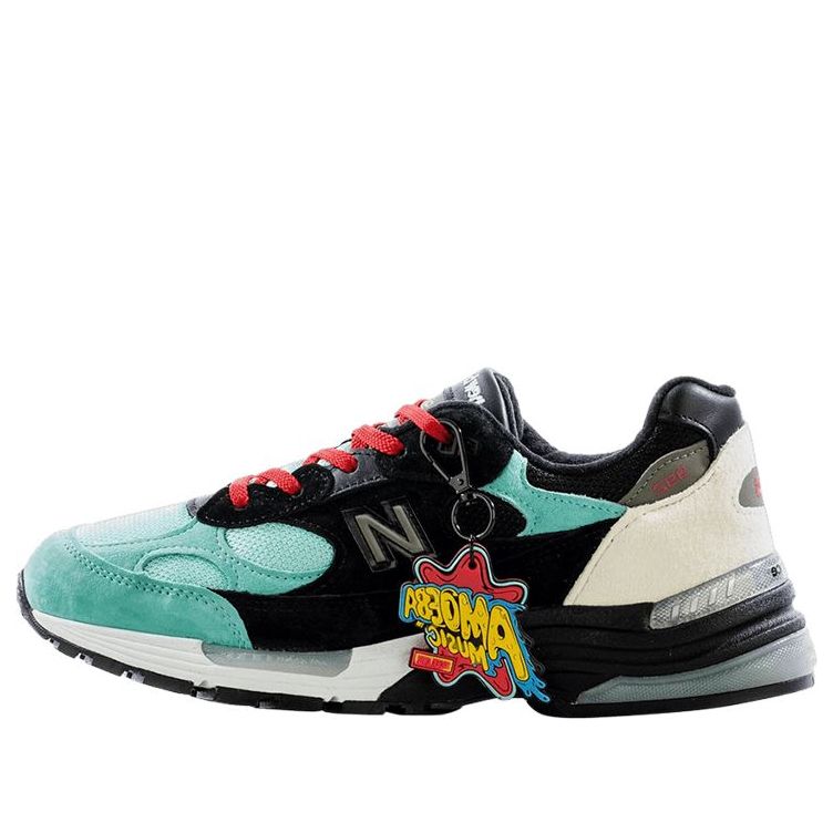 New Balance Amoeba Music x Nice Kicks x 992 Made in USA 'Peace Through Music - Black' M992NK2