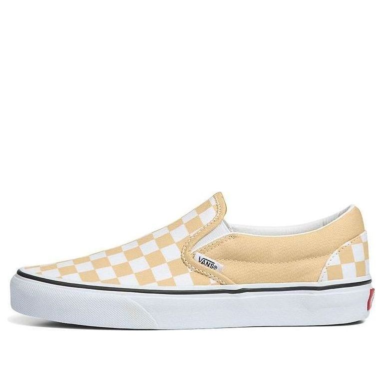 Vans Color Theory Slip-On Skate 'Tan White' VN0A7Q5DBLP