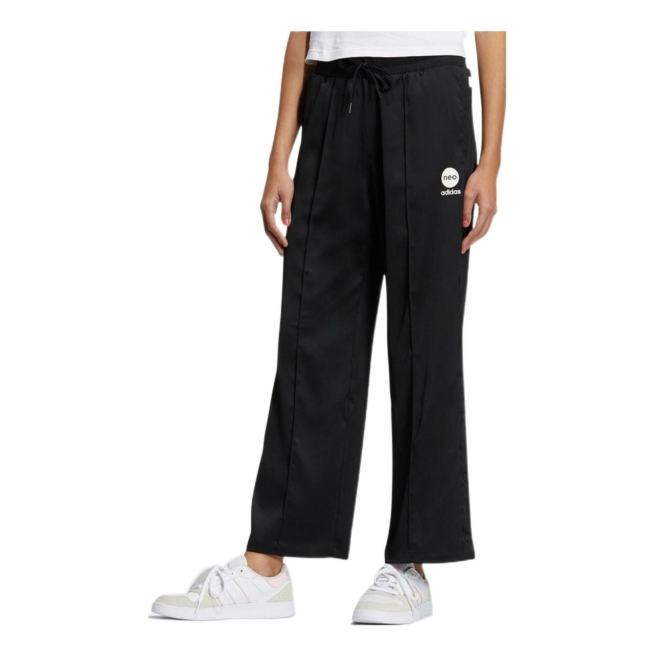 (WMNS) adidas Neo Basketball Pants 'Black' HN0011