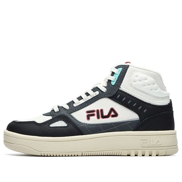 (WMNS) FILA High-Top Black/White F12W141211FWB
