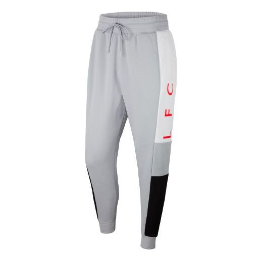 Nike Liverpool Fleece Alphabet Printing Bundle Feet Sports Long Pants Gray CZ3423-012