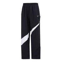 Nike Sportswear Big Swoosh Woven Pants 'Black White' DX0595-010