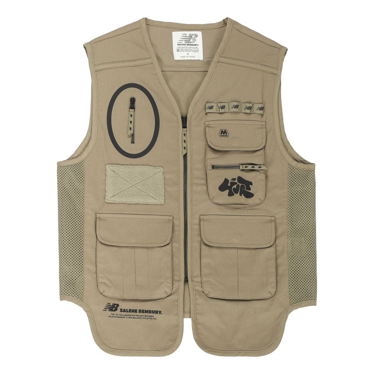 New Balance x Salehe Bembury Yurt Utility Vest 'Khaki' MV11563-CGN