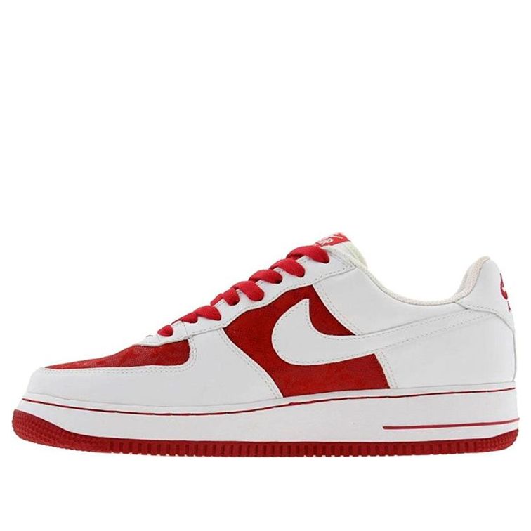 (WMNS) Nike Air Force 1 'White Red' 307109-114