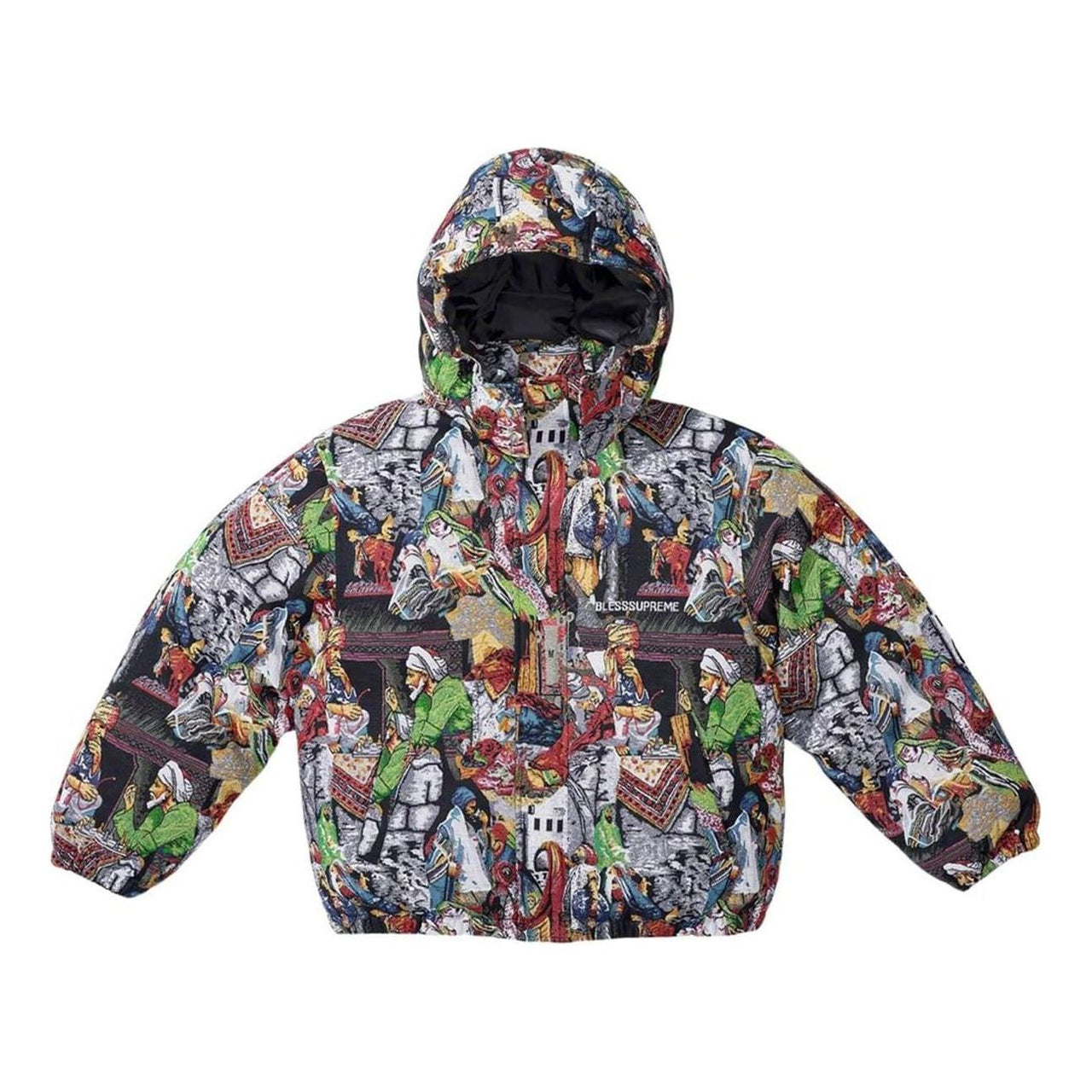 Supreme x Bless Tapestry Down Puffer Jacket 'Multi-Color' SUP-FW23-197