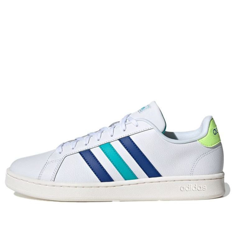 adidas neo Grand Court 'White Green Blue' EF9172