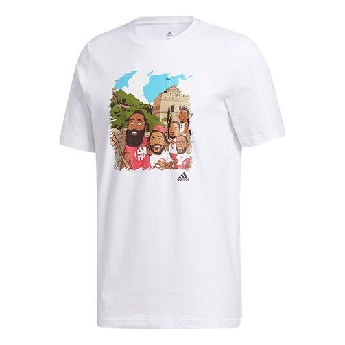 adidas Cartoon Character Short Sleeve White GL4424