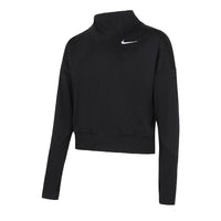 (WMNS) Nike Running Training Pullover Sports Long Sleeves Black T-Shirt DA1057-010