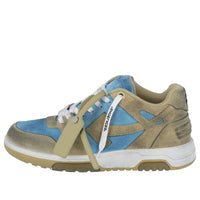 Off-White Out Of Office Low-Top Sneakers 'Blue Olive Green' OMIA189S22LEA0084061
