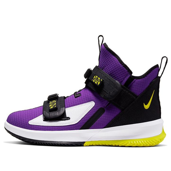 Nike LeBron Soldier 13 SFG 'Lakers Purple Gold' AR4225-500