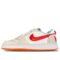 (GS) Nike Court Borough Low 2 'Summit White University Red' FD4635-161