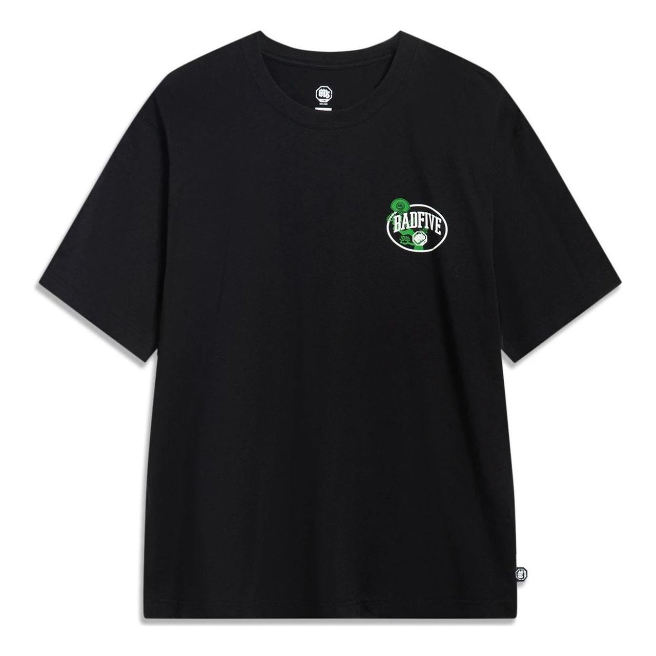 Li-Ning BadFive Logo T-shirt 'Black' AHST507-2