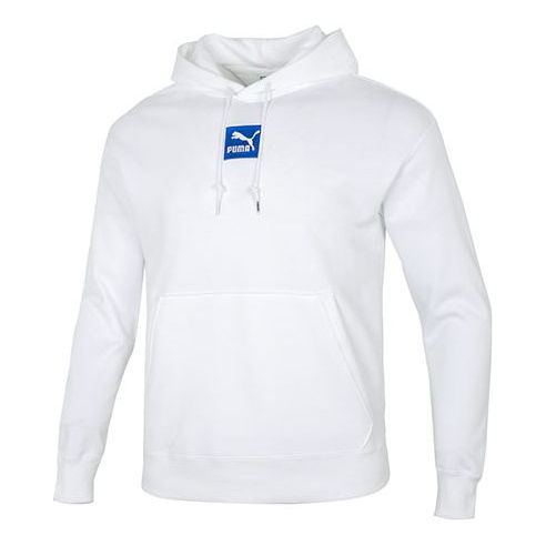 PUMA EMB Logo Hoodie 'White' 536774-02