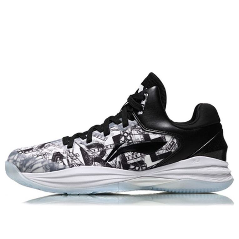 LI-NIng Graffiti Professional Black/White ABAN071-1