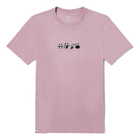 (WMNS) Vans Panda Logo T-shirt 'Pink Mauve' VN000FREBLT