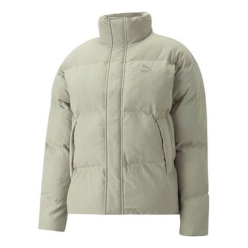 PUMA Classics Oversized Polyball Puffer Jacket 'Green' 535573-68