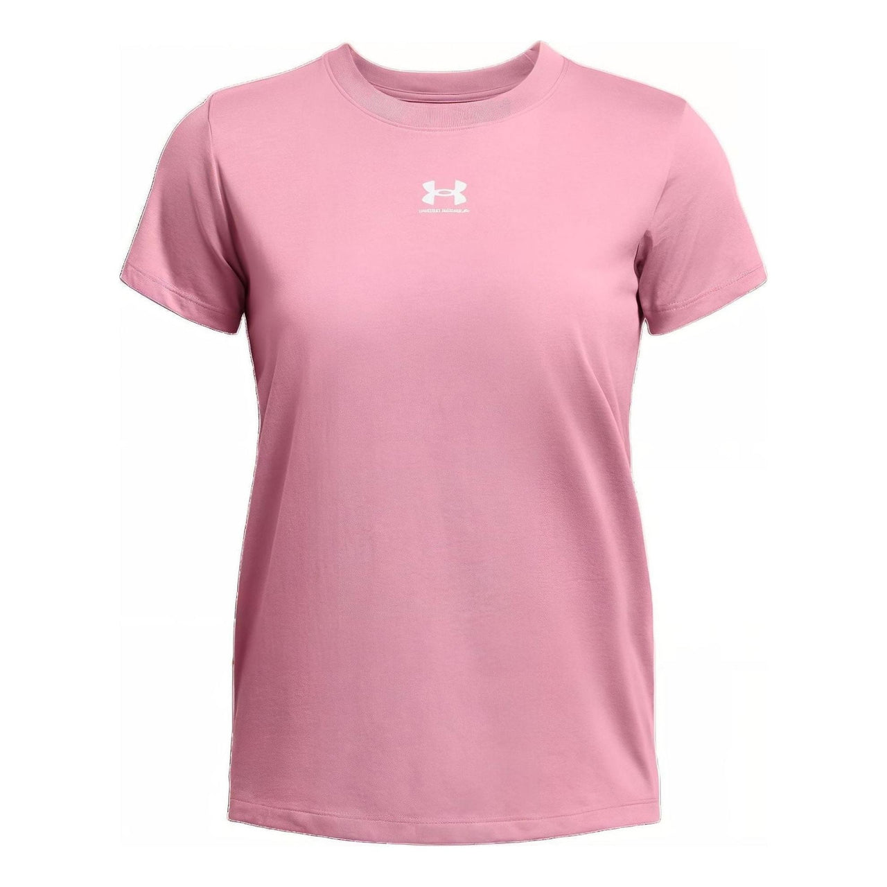 (WMNS) Under Armour Campus Core T-Shirt 'Pink' 1383683-697