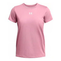(WMNS) Under Armour Campus Core T-Shirt 'Pink' 1383683-697