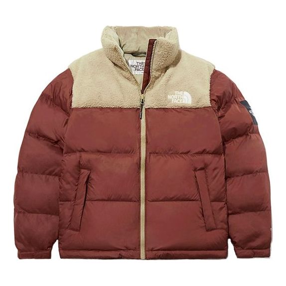 THE NORTH FACE Eco Nuptse Fleece Jacket 'Brown' NJ3NL55J