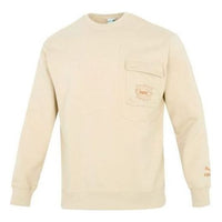 PUMA Das CC Graphic Crew Sweater 'Beige' 539908-12