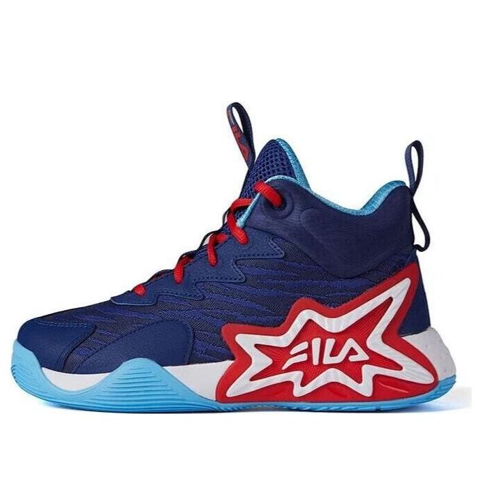 (GS) FILA Sport Basketball Shoes 'Blue Red' K15B242201FMT