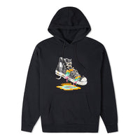 Converse Shoes Printing Fleece Lined Black 10022937-A02