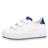 (WMNS) LOUIS VUITTON Time Out Sneakers 'White with Blue' 1AADPY