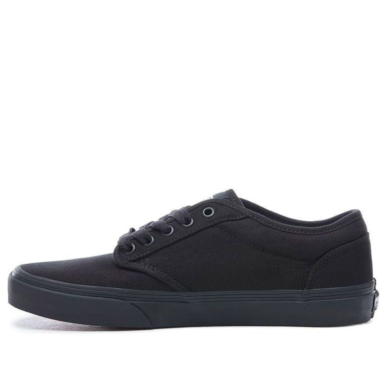 Vans Authentic Atwood Skateboard Series Mid-Top Retro Skate Shoes Unisex Black VN000TUY186