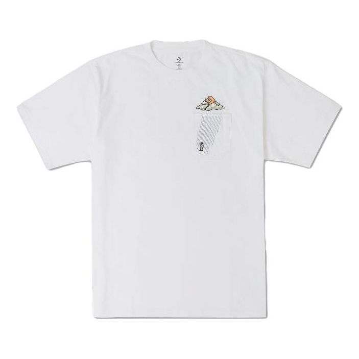 Converse Novelty Cloud Pocket Tee 'White' 10025038-102