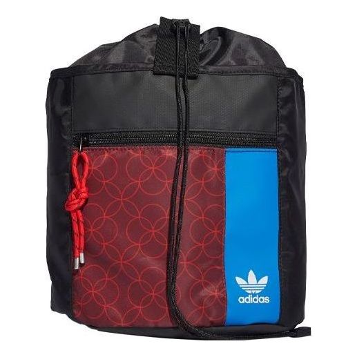 adidas Originals Bucket Bag 'Black Red Blue' HI1025