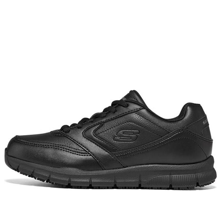 (WMNS) Skechers Work Relaxed Fit Nampa Wyola SR 'Black' 77235-BLK