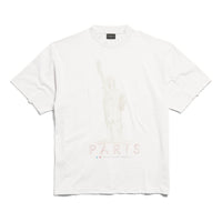 Balenciaga Paris Liberty T-Shirt 'Off White' 764235TQVR99016