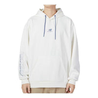 New Balance Logo Print Hoodie 'White' 5CC44623-IV