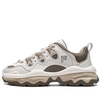 FILA FUSION QD96 Athletic Shoes 'White Brown' T12M311203FWA