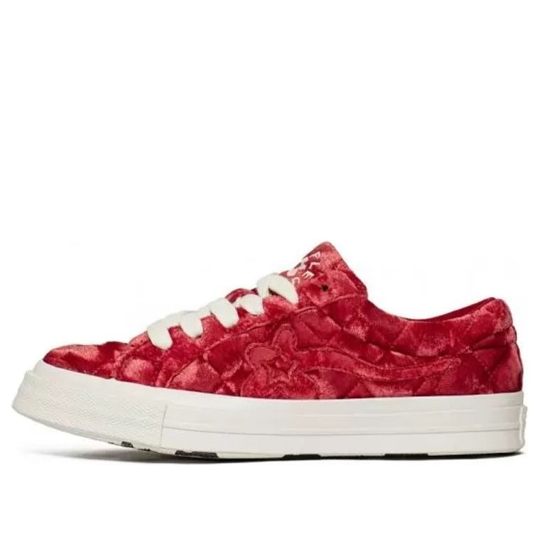Converse Golf Le Fleur x One Star 'Quilted Velvet Cherry' 165598C