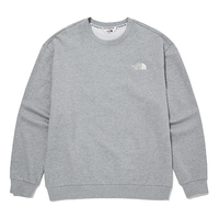 THE NORTH FACE Logo Cotton Basic Sweater 'Grey' NM5MM03J