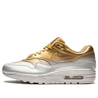 (WMNS) Nike Air Max 1 LX 'Metallic Gold Platinum' 917691-700