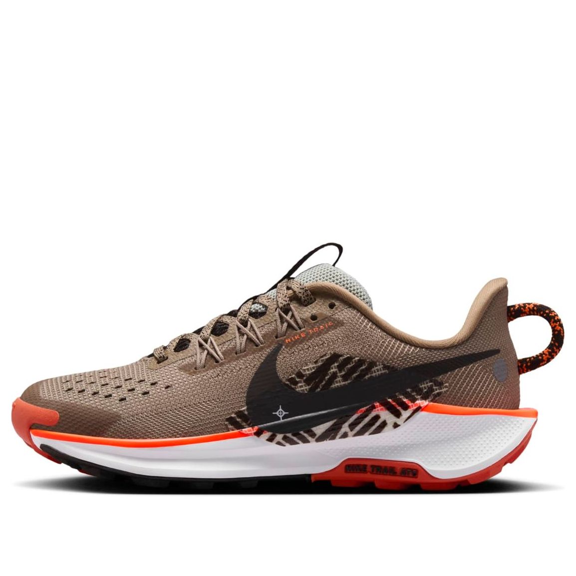 (GS) Nike Pegasus Trail 5 'Khaki Hyper Crimson' FV5638-200
