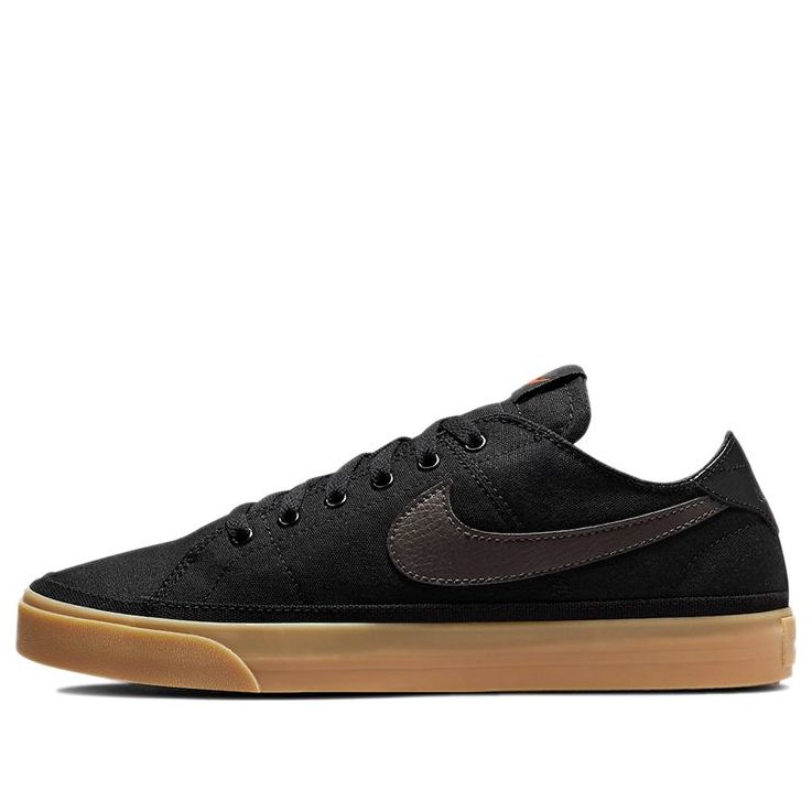Nike Court Legacy Canvas 'Black Gum' CW6539-004