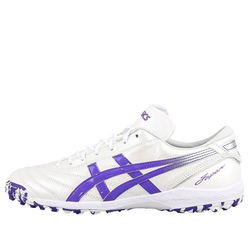 ASICS C3 FF TF Football Shoes 'White Purple' 1113A032-110