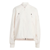 (WMNS) adidas City Escape Loose Track Tops 'White' IA2135