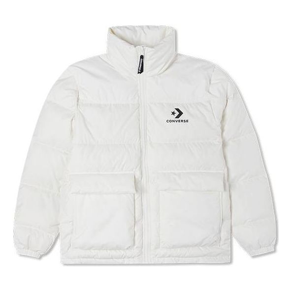 Converse Star Chevron Down Jacket 'White' 10023755-A01
